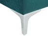 Right Hand Velvet Corner Sofa Green TIMRA_785884