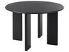 Dining Table COSMO Black 120 cm 120 cm