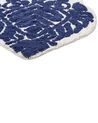 Cotton Bath Mat 150 x 60 cm Blue CANBAR_905468