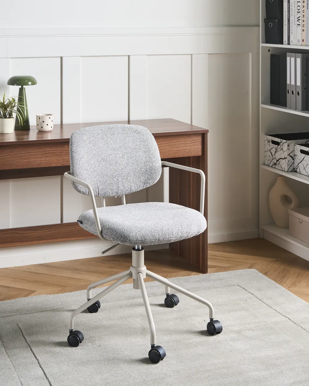 Office Chair RIPLEY Fabric Grey