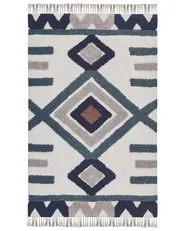 Rug KOZLU Multicolour 140 x 200 cm Cotton_848385