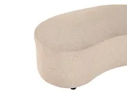 Sofa AMAL mit Ottomane Stoff Beige_1145674