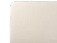 Bed Corduroy VALOGNES 180 x 200 cm (EU Super King) Light Beige_876603