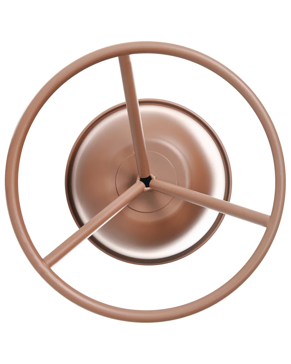 Kwietnik RENGE 28 cm Metal Brązowy_1033067