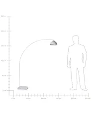 Floor Lamp CAGAYAN Metal White_1054072