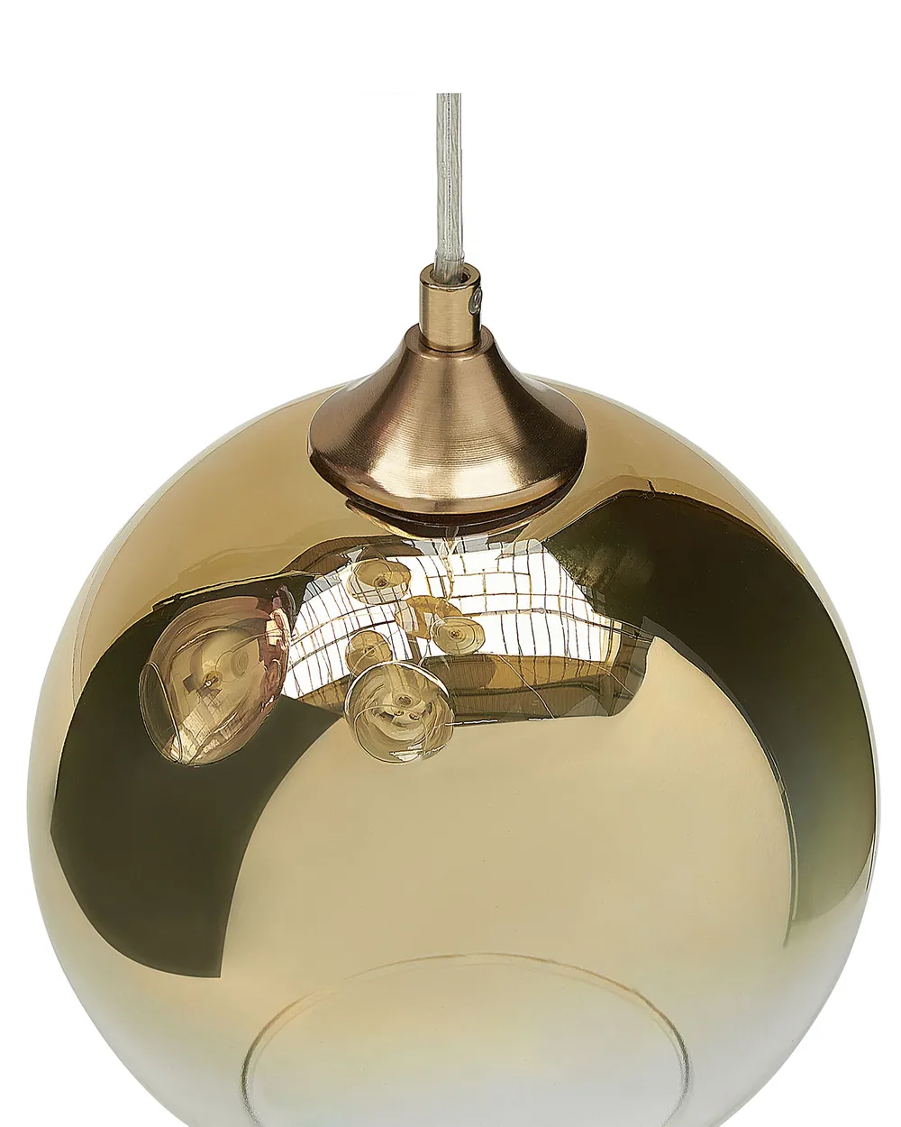 Pendant Lamp TOOMA Glass Brass_868646