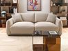 Sofa 3 Seater JUBEK Fabric Beige