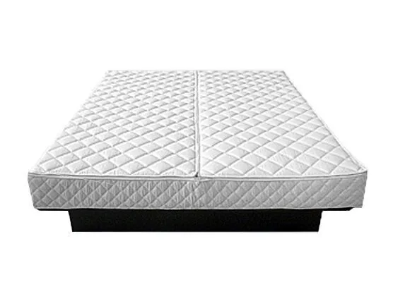 Waterbed Boucle VAUCLUSE 140 x 200 cm (EU Double) Olive Green_977643