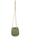 Hanging Plant Pot ⌀ 20 cm Green LIVADIA_871671