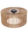 Deckenleuchte Jute naturfarben Trommelform SEWA_930168