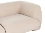 Set da salotto modulare 4 posti MJALBI Bouclé Beige_1075306