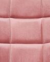 Velvet Desk Chair Pink LABELLE_854930