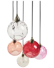 Pendant Lamp PABELLON Glass Red_968282