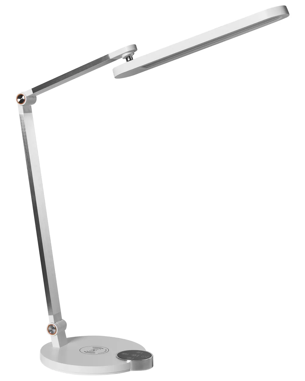 LED Desk Lamp CAROY with Wireless Charger White