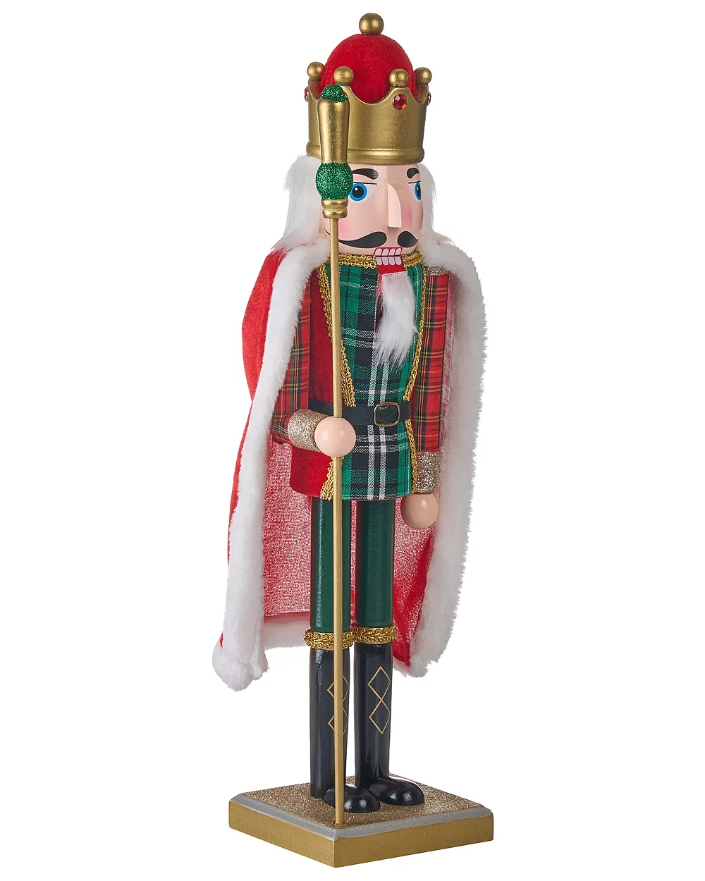 Figura decorativa HALLSJON 50 cm Cascanueces Rojo/Verde