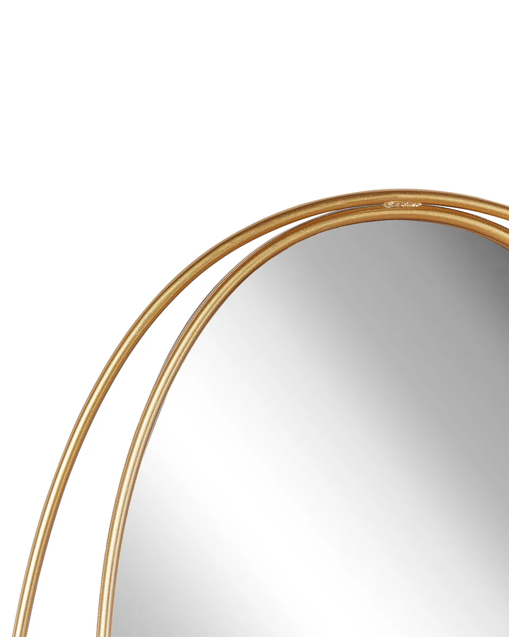 Wall Mirror BESSON 55 cm 90 cm Metal Gold_748127