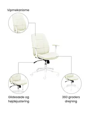 Kontorstol CARLTON Mintgrøn_1059690