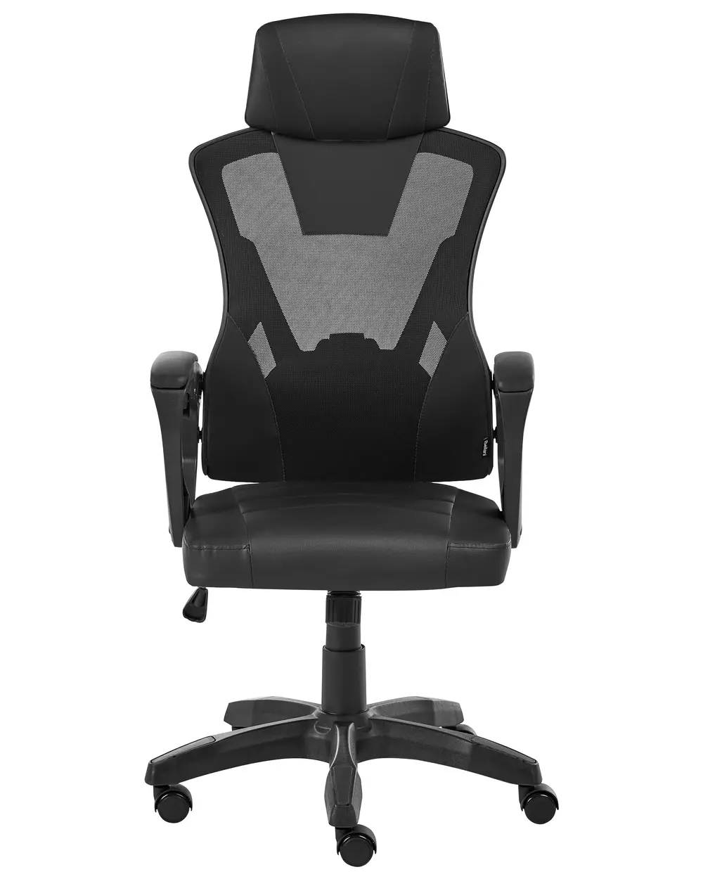Sedia da ufficio IGNIS Pelle sintetica Nero_1072873
