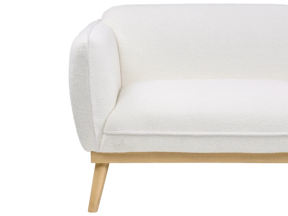Sofa 3 Seater LJUNG Boucle White_1076628