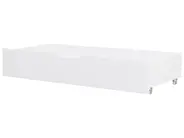 Set of 2 Bed Storage Drawers Pine Wood CRONAT White_964448