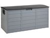 Auflagenbox Kunststoff grau / schwarz 112 x 50 cm LOCARNO_812118