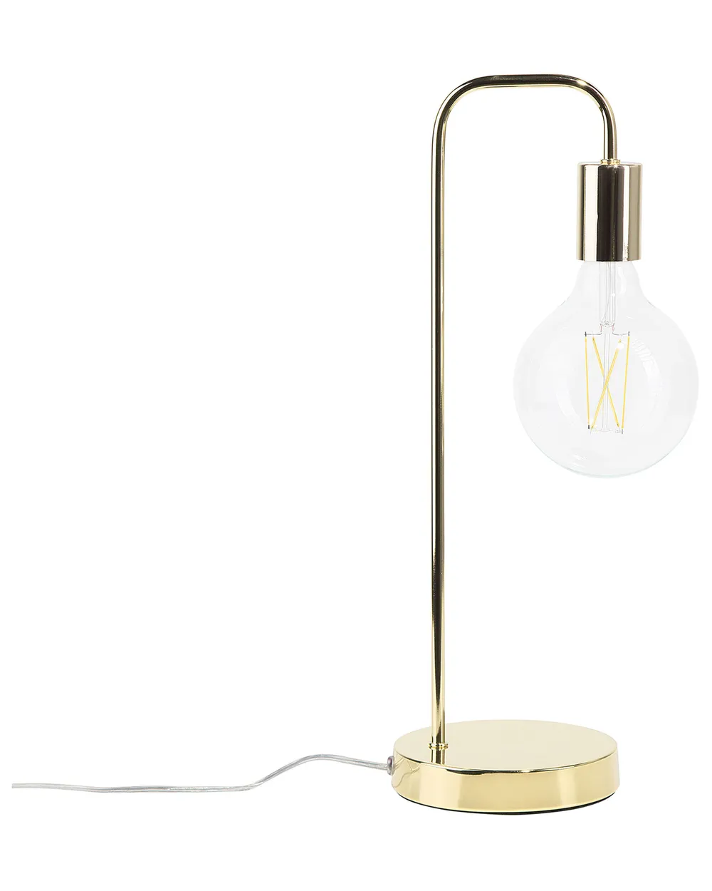 Desk Lamp SAVENA Metal Gold_877584