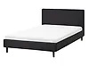 Bed Fabric FITOU 120 x 200 cm (EU Small Double) Black