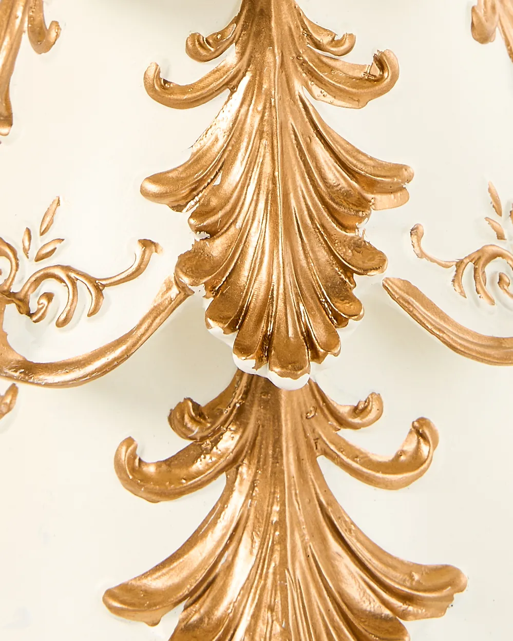 Set di 2 decorazioni natalizie HEISKA 30/42 cm Albero di Natale Oro_1175617
