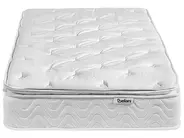 Materac kieszeniowy z pianką termoelastyczną AURA HYBRID PRO H2/3 średnio twardy 90 x 200 cm_788166