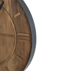 Wall Clock SAULGES 60 cm Brown_1146651