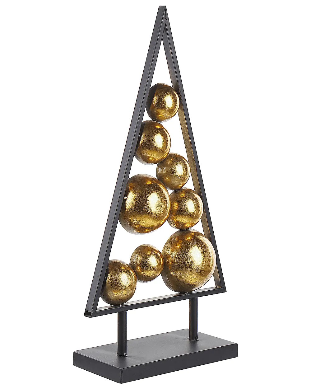 Decoración de Navidad RANUA 65 cm Árbol de Navidad Dorado