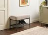Shoe Bench TRUCKEE Fabric Beige