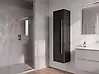 Armario de pared para baño MATARO 40 cm Negro