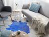 Teppich blau 160 x 230 cm Flecken-Muster Kurzflor ODALAR_755375