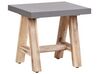 6 Seater Concrete Dining Set Stools Grey TONNARE _930658