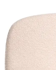 Sedia da scrivania MORAGA Bouclé Beige_1024884