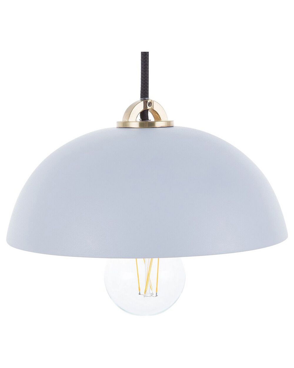 Metal Pendant Lamp Blue ESERA Beliani.cz