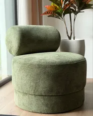 Armchair KARVIA  Fabric Green_1197463