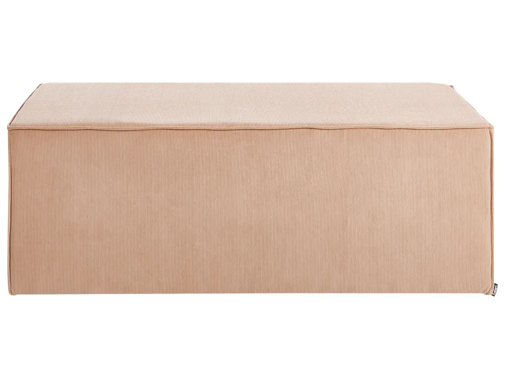 Pouffe VINITA Corduroy Beige_971843