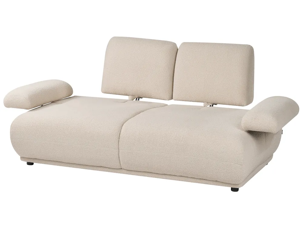Sofa 2 Seater NACKA Boucle Beige_1056878