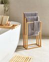 Bamboo Towel Stand 40 x 81 cm Light Wood TUPELO_927257