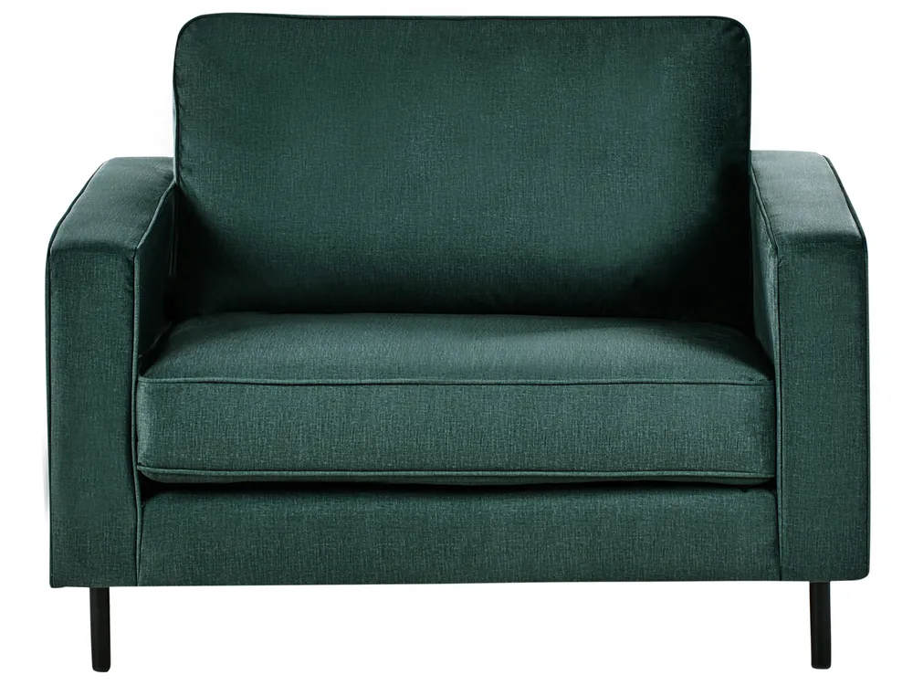 Set da salotto 4 posti SAVALEN Velluto Verde scuro_964572