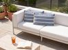 Set of 2 Outdoor Cushions ALPINIA Striped 30 x 50 cm Blue