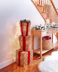Christmas Decoration LED HUMPPILA 87 cm Christmas Gifts Brown_1179205