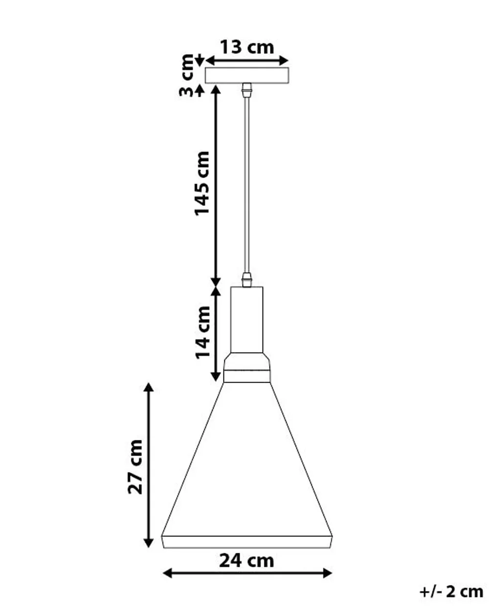 Pendant Lamp MACKENZIE Metal White_699895