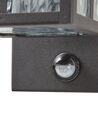 Outdoor Wall Light with Motion Sensor Black TEVIOT_870489