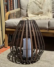 Lampion solarny LUFUPA 61 cm Ciemnobrązowy_1158641