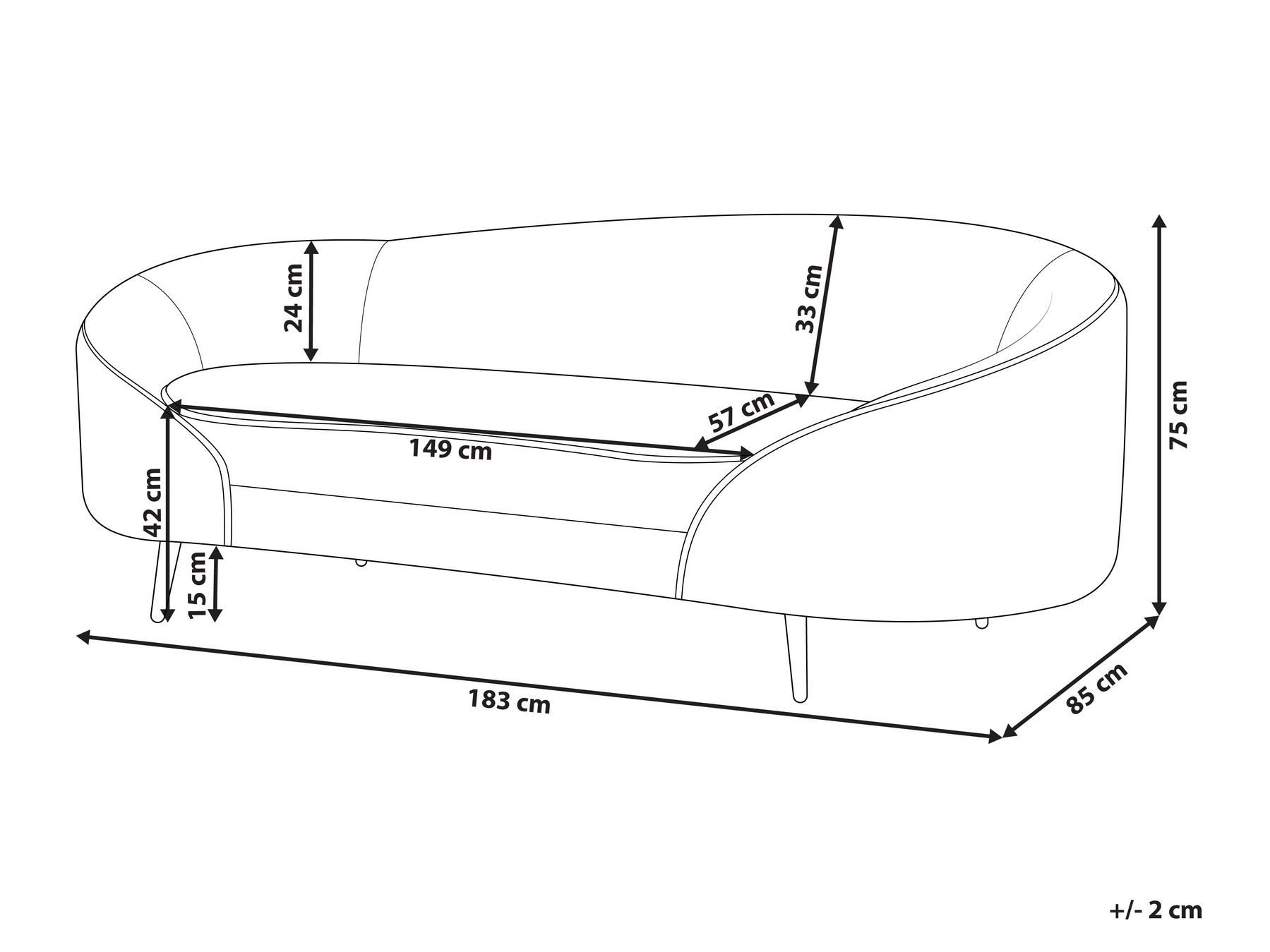 Velvet Sofa Emerlad Green SAVAR_835988