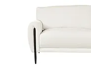 Sofa 3-Sitzer SKARO Chenillegewebe Cremeweiß_1155798