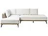 Corner Sofa MYKEN Fabric Off-White Right Hand